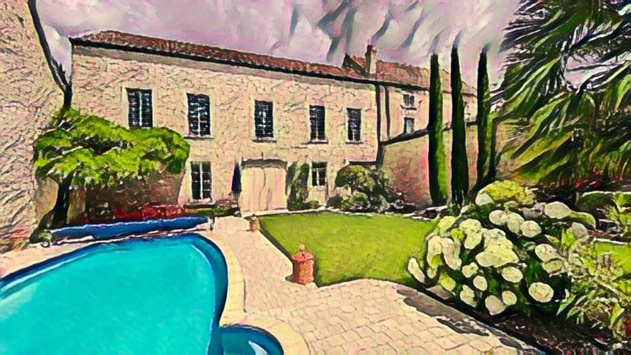 "Le Jardin" Chambre De Charme, Piscine A 뫼르소 외부 사진