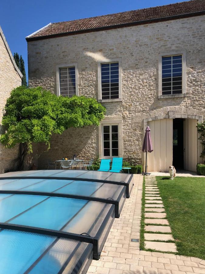 "Le Jardin" Chambre De Charme, Piscine A 뫼르소 외부 사진